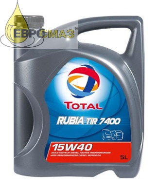 TOTAL RUBIA TIR 7400 15W-40